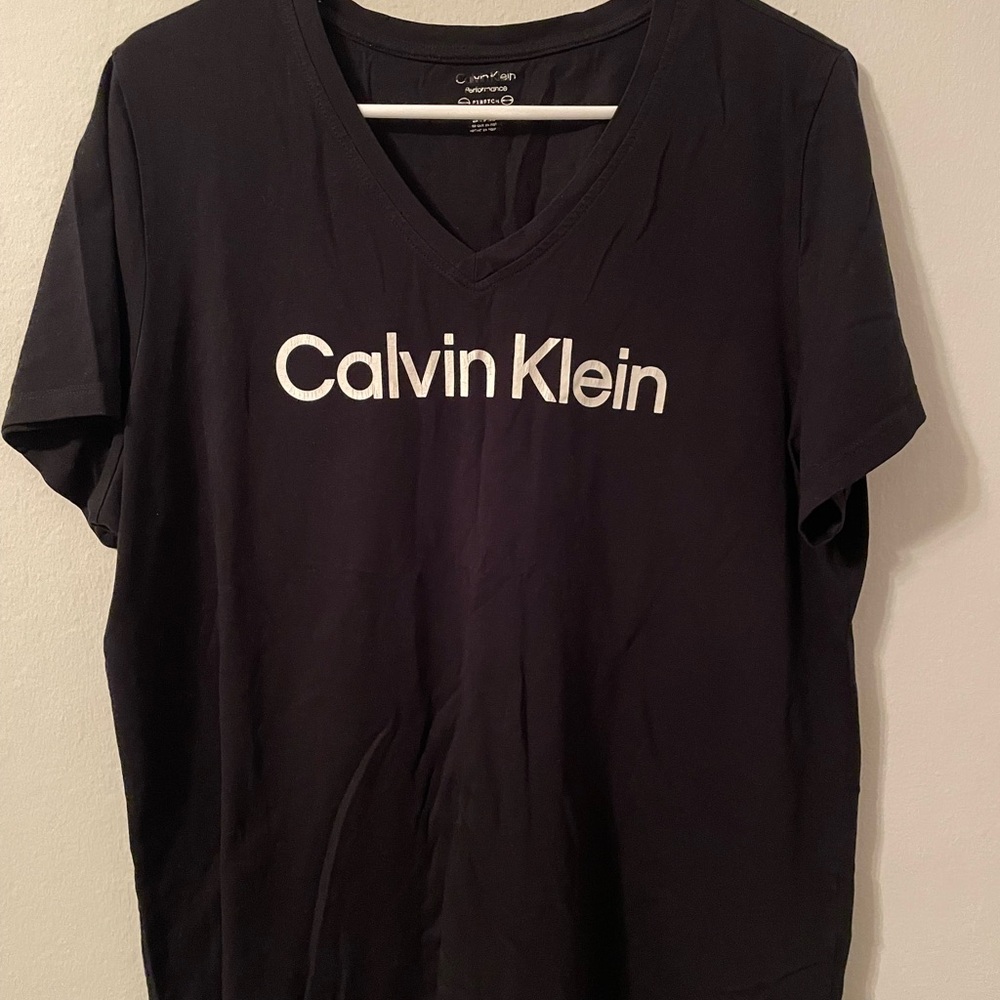 Calvin Klein Black Short Sleeve Tee